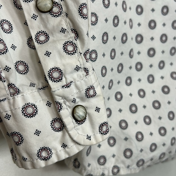 Tommy Hilfiger Boy's Button Down Long Sleeve Dress Shirt Size 8-10 Cotton Preppy - Picture 4 of 7